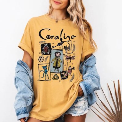 Cartoon Inspired Shirt, Whimsical Gothic Graphic Tee, Spooky Cute T-Shirt, Dark Fantasy Shirt, Alternative Graphic Tee