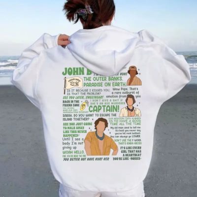 John B 0uter Banks OBX4 T-Shirt Sweatshirt Hoodie, P4L Paradise On Earth Fan Shirt, Chaase Stokes Pogue Shirt
