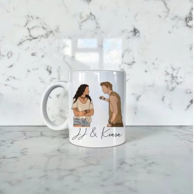 Retro Wild Horses of Corolla Beach Mug