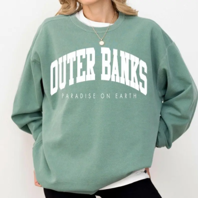 Outer Banks Shirt Outerbanks Show Shirt Pogue Life Tshirt Comfort Colors Tee Oversized T-shirt, Vintage Fashion, Classic Styles