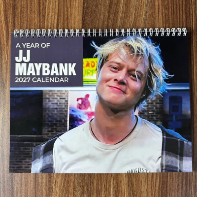 JJ Maybank 2027 Calendar Outer Banks Fan Merch OBX Room Decor Aesthetic | Rudy Pankow Pogue Life Photo Calendar 2027 New Year Gift