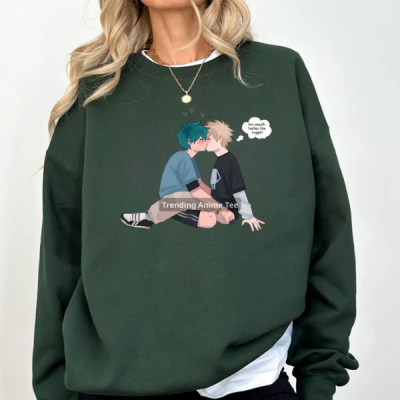 Funny BakuDeku Valentine Shirt, BakuDeku Valentine Sweatshirt, MHA Shirt, Valentine Gift for Fans, For Men, For Wome