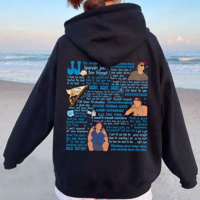 Ver2 JJ Maaybank 24 Sayings Lines 0uter Banks OBX4 T-Shirt Sweatshirt Hoodie, P4L Paradise On Earth Fan Shirt, Rudy Pankoow Pogue Shirt