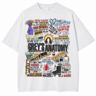Greys Anatomy Quotes TV Show shirt