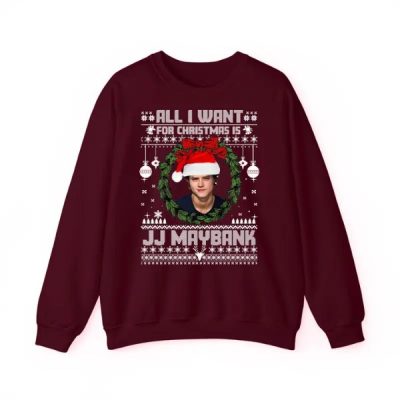 JJ Maybank Ugly Christmas Sweatshirt, Outer Banks Merch , JJ Maybank Christmas Outfit, OBX SS4 Show Shirt Gift For Movies Lovers