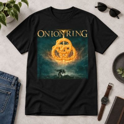 Onion Ring Elden Ring Funny Game Shirt