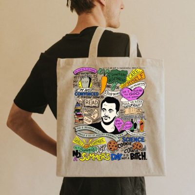 Nick Miller New Girl Quotes Shirt Tote Bag