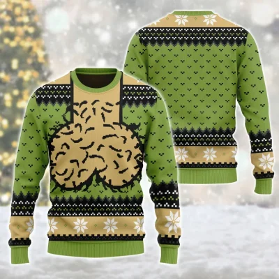 Dirty Ugly Christmas Sweater, Green Cockmas Holiday Sweater, Merry Cockmas Sweatshirt, Funny Meme Christmas Sweater, Gift For Him