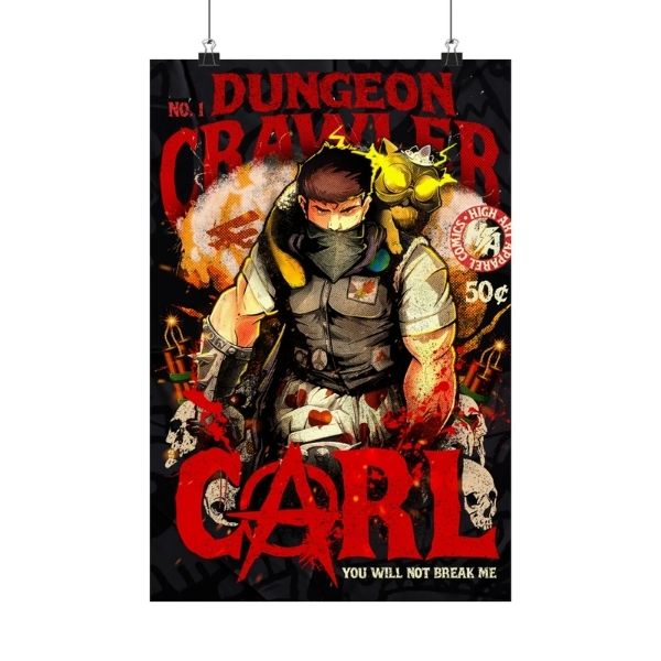 NO FRAME Carl Poster