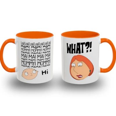 Mom Mommy Mama Ma Funny Animated Sitcom Quote Accent Mug