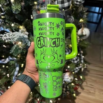 The Grinch Tumbler 40oz 1pc