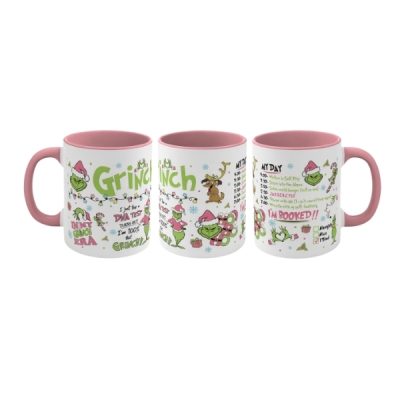 The Grinch I’m Booked Mug