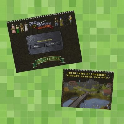 Old School RuneScape Calendar 2027, Gifts For OSRS Fans
