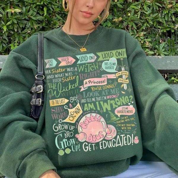 Funny The Wicked Witch Of The East Sweater, Viral Wicked Sweatshirt, Wizard Movie Fan Shirt, Her Sister Was A Witch TShirt