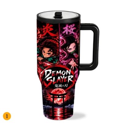 1PC 40oz Manga Anime Inspired Insulated Tumbler