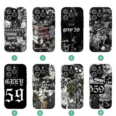 Christmas Gift SBoy Grey 59 Suicideboys Ver2 Underground Rap Music Fan Art Tough Grey Five Nine Phone Case