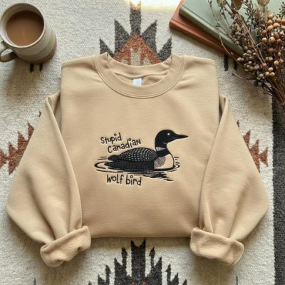 Embroidered Sweatshirt Heated Rivalry Shirt