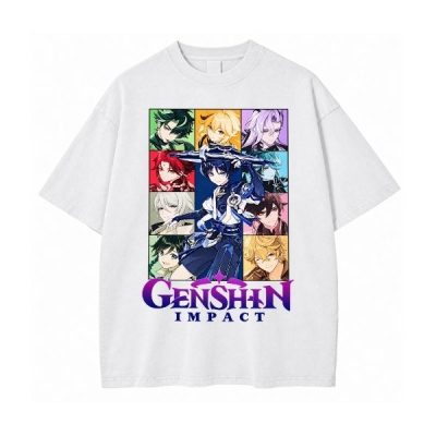 Genshin Impact Anime Game Shirt