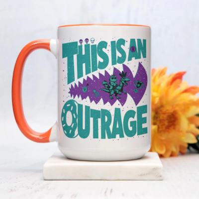 This Is An Outrage Dungeon Crawler Carl Mug