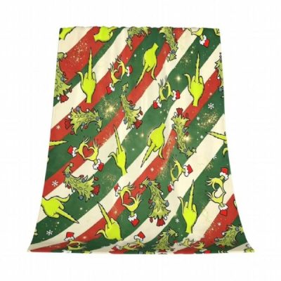 The Grinch Funny Blanket