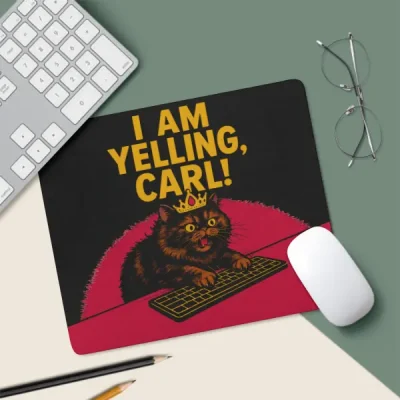 The Dungeon Anarchist’s Cookbook Desk Mat, Dungeon Crawler Carl Gaming Mouse Pad, Sci-Fi Dystopian Book Inspired Large Desk Mat