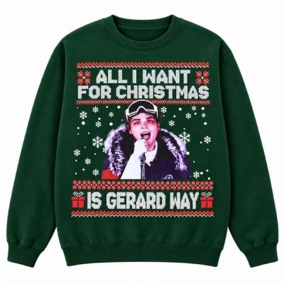 Is Gerard Way MCR My Chemical Romance Christmas Shirt