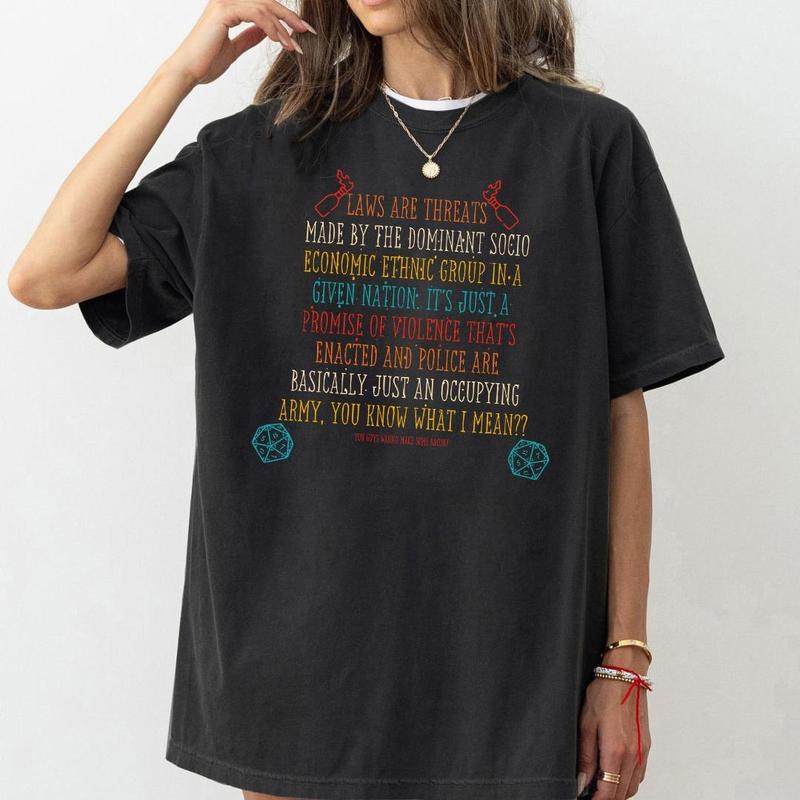 Laws Are Threats D&D Dungeons And Dragons DnD Shirt