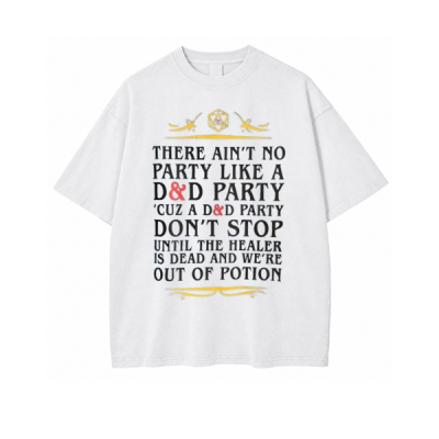 D&D PARTY Dungeons And Dragons DnD Shirt