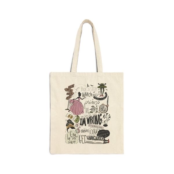The Wicked Witch Of The East Bro Her Sister I'm Wrong Quote Tote Bag