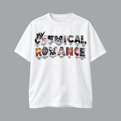 My Chemical Romance Albums Text Shirt
