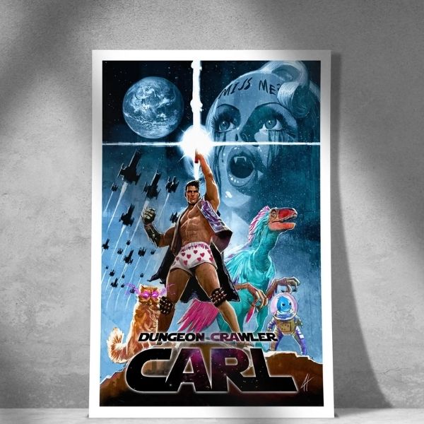NO FRAME Dungeon Crawler Poster