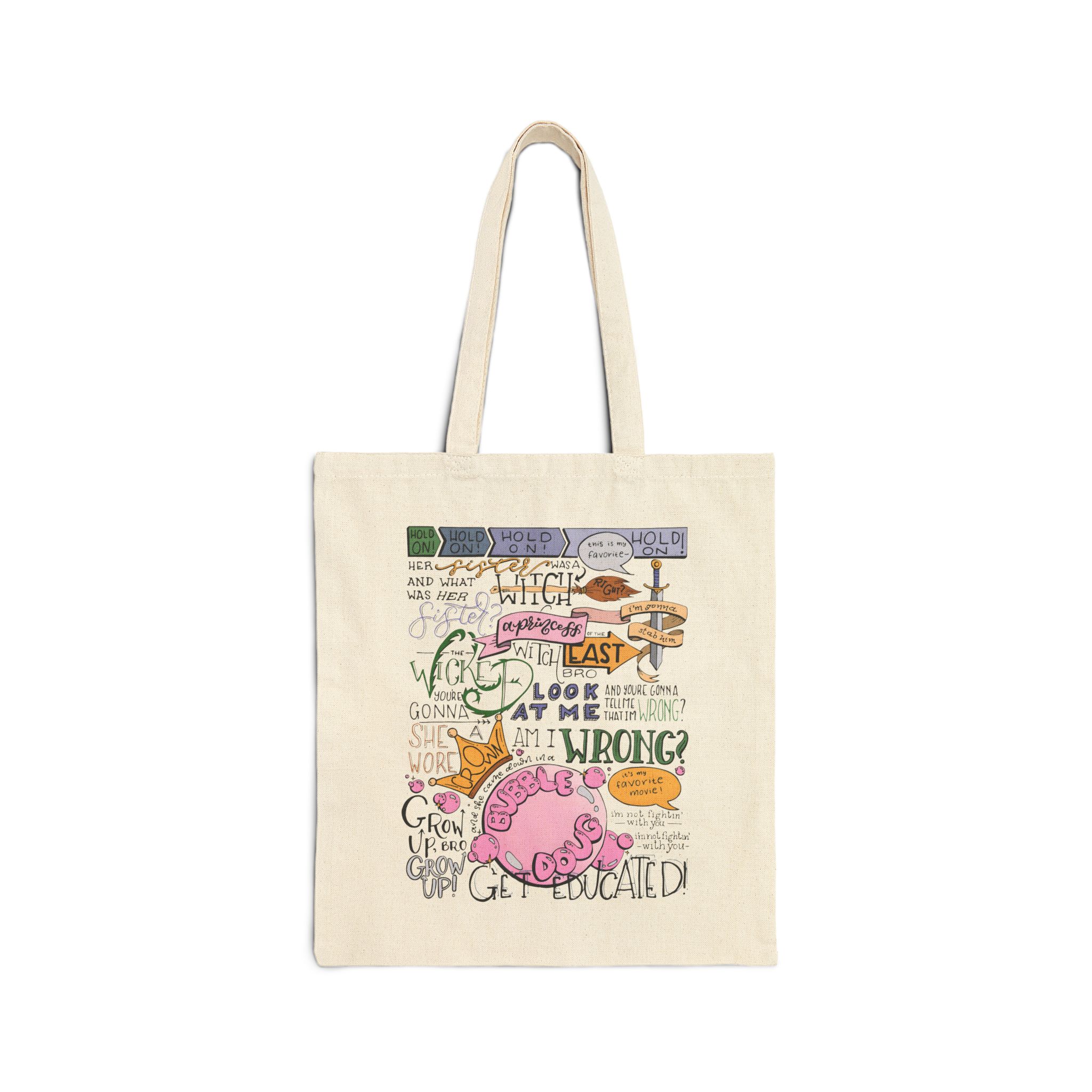 The Wicked Witch Of The East Bro Her Sister Was A Witch Quote Tote Bag