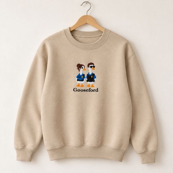 Gooseford The Rookie Chen & Lucy Embroidered Shirt