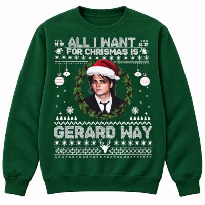 Gerard Way Bootleg MCR My Chemical Romance Christmas Shirt