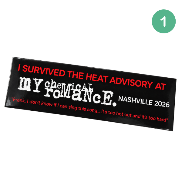 My Chemical Romance MCR Car Magnet