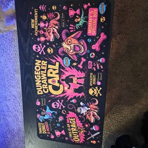 Dungeon Crawler Carl Desk Mat, Princess Donut Gamer Mouse Pad, RPG Gaming Desk Setup photo review