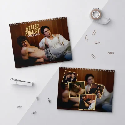 Heated Rivalry 2027 Calendar, Hollander Rozanov Calendar, Trendy Gift For Fans