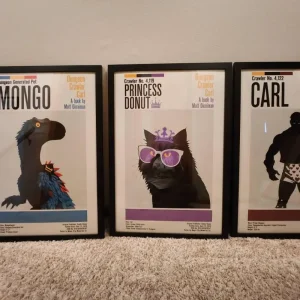 NO FRAME Princess Dungeon Crawler Carl Poster | Mongo and Katia Poster photo review