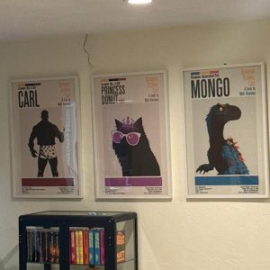 NO FRAME Princess Dungeon Crawler Carl Poster | Mongo and Katia Poster photo review